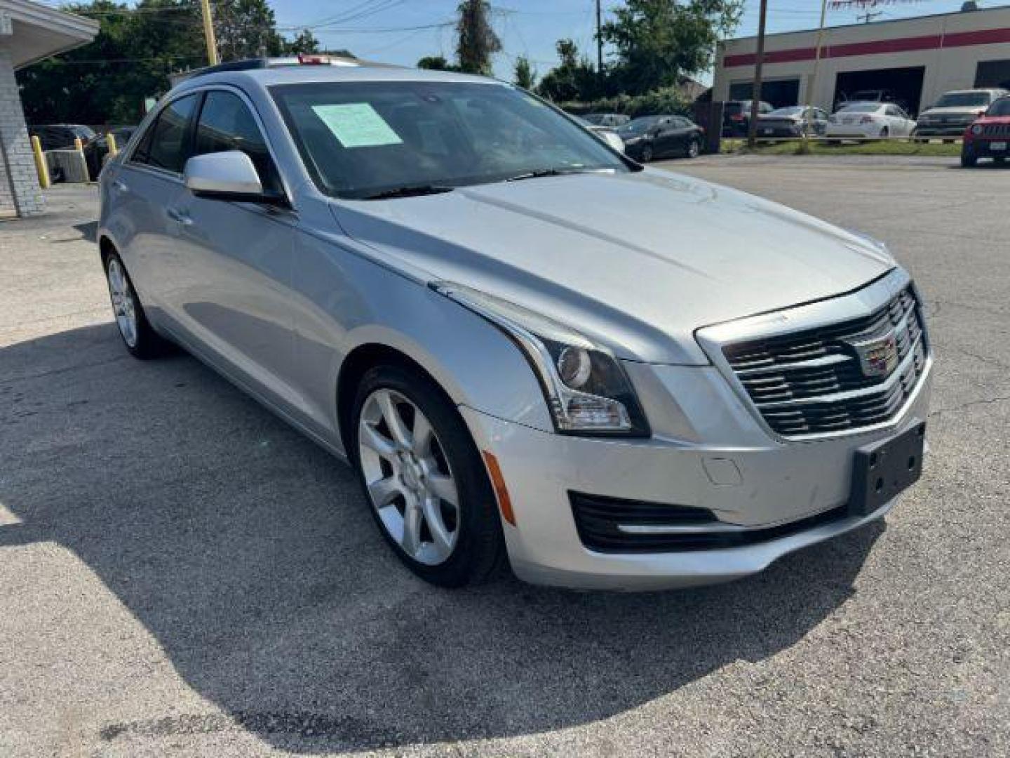 2016 SILVER Cadillac ATS 2.0L Standard AWD (1G6AG5RX7G0) with an 2.0L L4 DOHC 16V TURBO engine, 6-Speed Automatic transmission, located at 2715 W Pioneer Pkwy, Arlington, TX, 76013, (817) 265-9009, 32.710262, -97.153236 - Photo#5