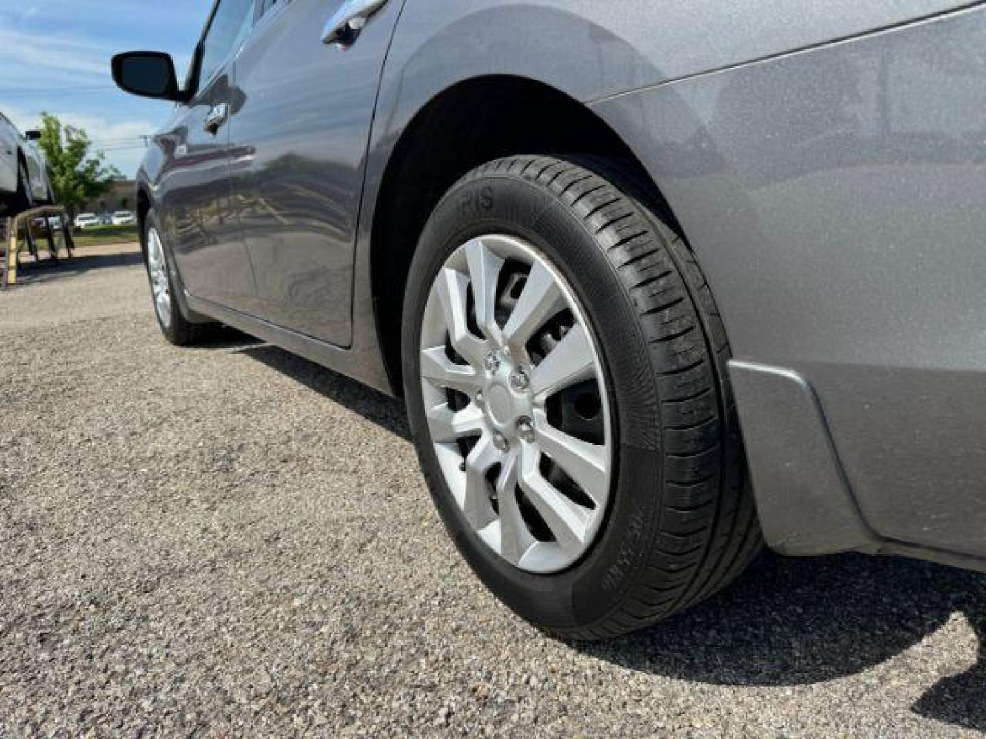 2017 GRAY Nissan Sentra S (3N1AB7AP4HY) , located at 2715 W Pioneer Pkwy, Arlington, TX, 76013, (817) 265-9009, 32.710262, -97.153236 - Photo#9