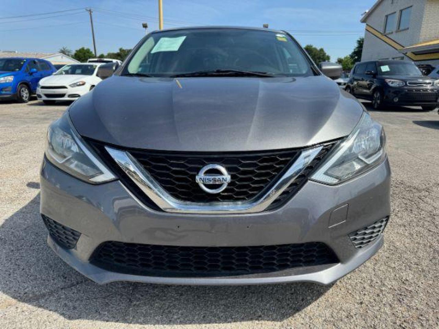 2017 GRAY Nissan Sentra S (3N1AB7AP4HY) , located at 2715 W Pioneer Pkwy, Arlington, TX, 76013, (817) 265-9009, 32.710262, -97.153236 - Photo#4