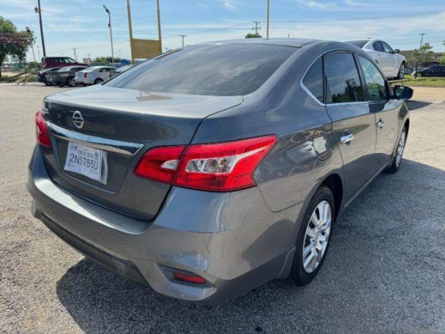 2017 GRAY Nissan Sentra S (3N1AB7AP4HY) , located at 2715 W Pioneer Pkwy, Arlington, TX, 76013, (817) 265-9009, 32.710262, -97.153236 - Photo#6