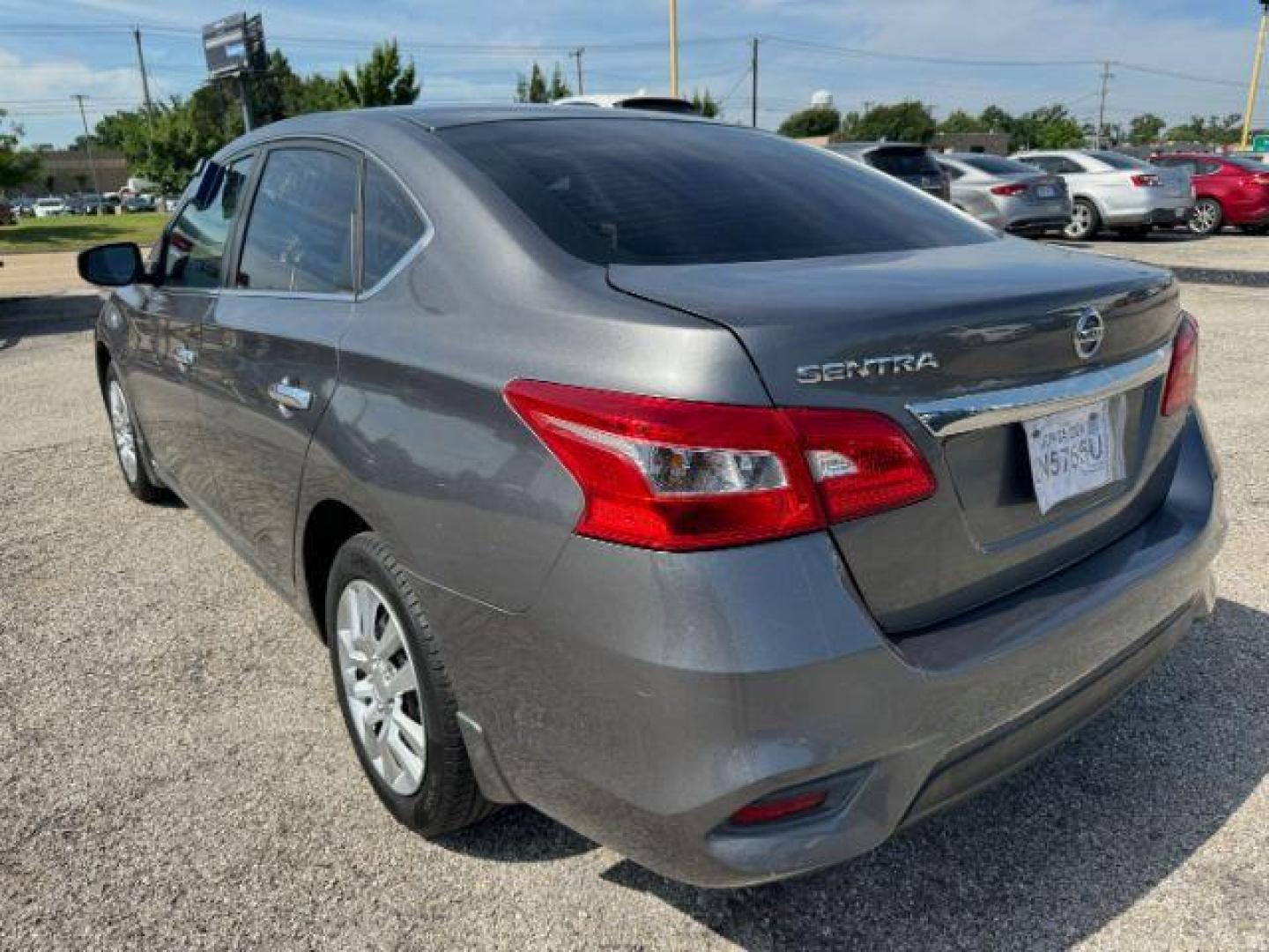 2017 GRAY Nissan Sentra S (3N1AB7AP4HY) , located at 2715 W Pioneer Pkwy, Arlington, TX, 76013, (817) 265-9009, 32.710262, -97.153236 - Photo#8