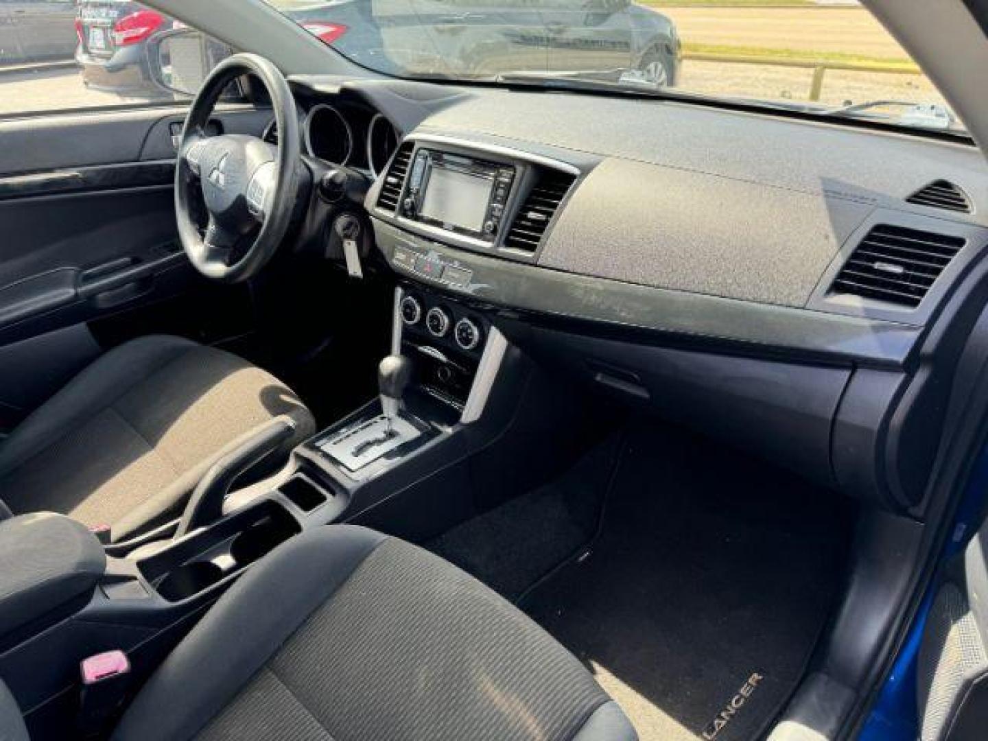 2017 BLUE Mitsubishi Lancer ES CVT (JA32U2FU9HU) with an 2.0L L4 SOHC 16V engine, Continuously Variable Transmission transmission, located at 2715 W Pioneer Pkwy, Arlington, TX, 76013, (817) 265-9009, 32.710262, -97.153236 - Photo#14