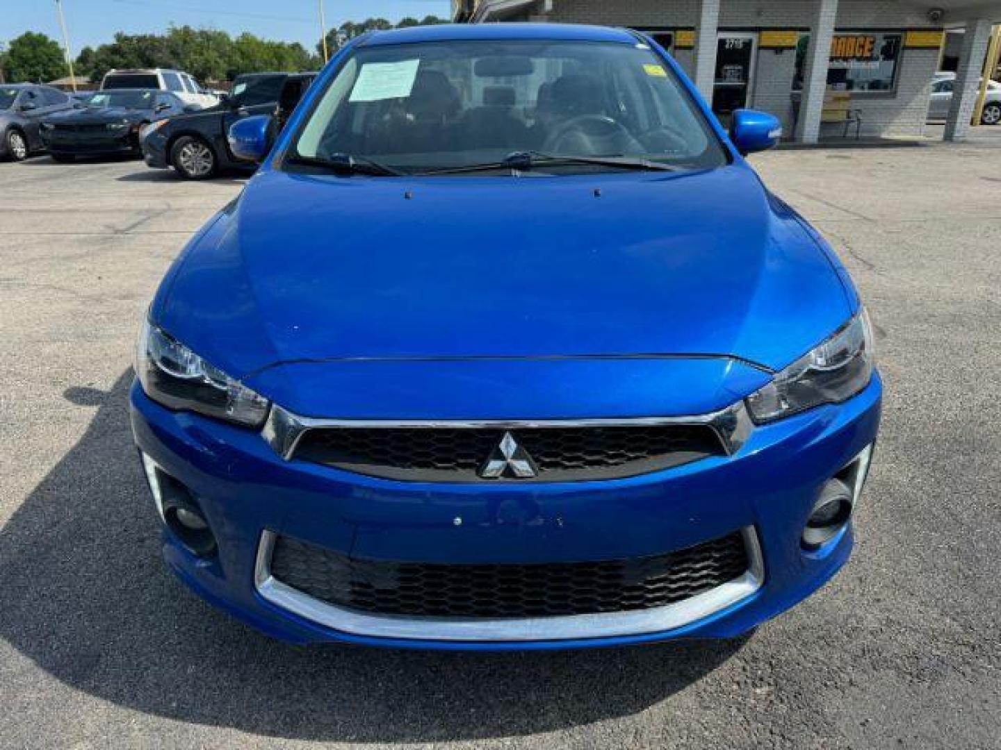 2017 BLUE Mitsubishi Lancer ES CVT (JA32U2FU9HU) with an 2.0L L4 SOHC 16V engine, Continuously Variable Transmission transmission, located at 2715 W Pioneer Pkwy, Arlington, TX, 76013, (817) 265-9009, 32.710262, -97.153236 - Photo#4