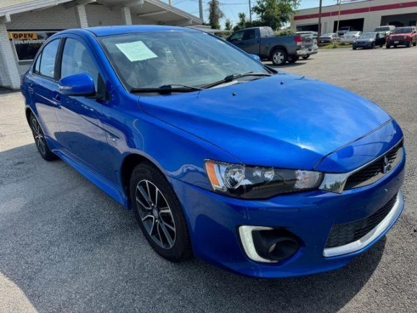 2017 BLUE Mitsubishi Lancer ES CVT (JA32U2FU9HU) with an 2.0L L4 SOHC 16V engine, Continuously Variable Transmission transmission, located at 2715 W Pioneer Pkwy, Arlington, TX, 76013, (817) 265-9009, 32.710262, -97.153236 - Photo#5