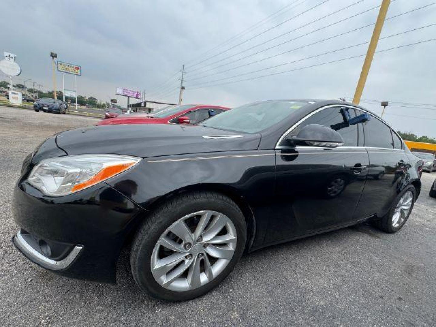 2015 BLACK Buick Regal Fleet (2G4GV5EK5F9) with an 2.4L L4 DOHC 16V engine, 6-Speed Automatic transmission, located at 2715 W Pioneer Pkwy, Arlington, TX, 76013, (817) 265-9009, 32.710262, -97.153236 - Photo#1