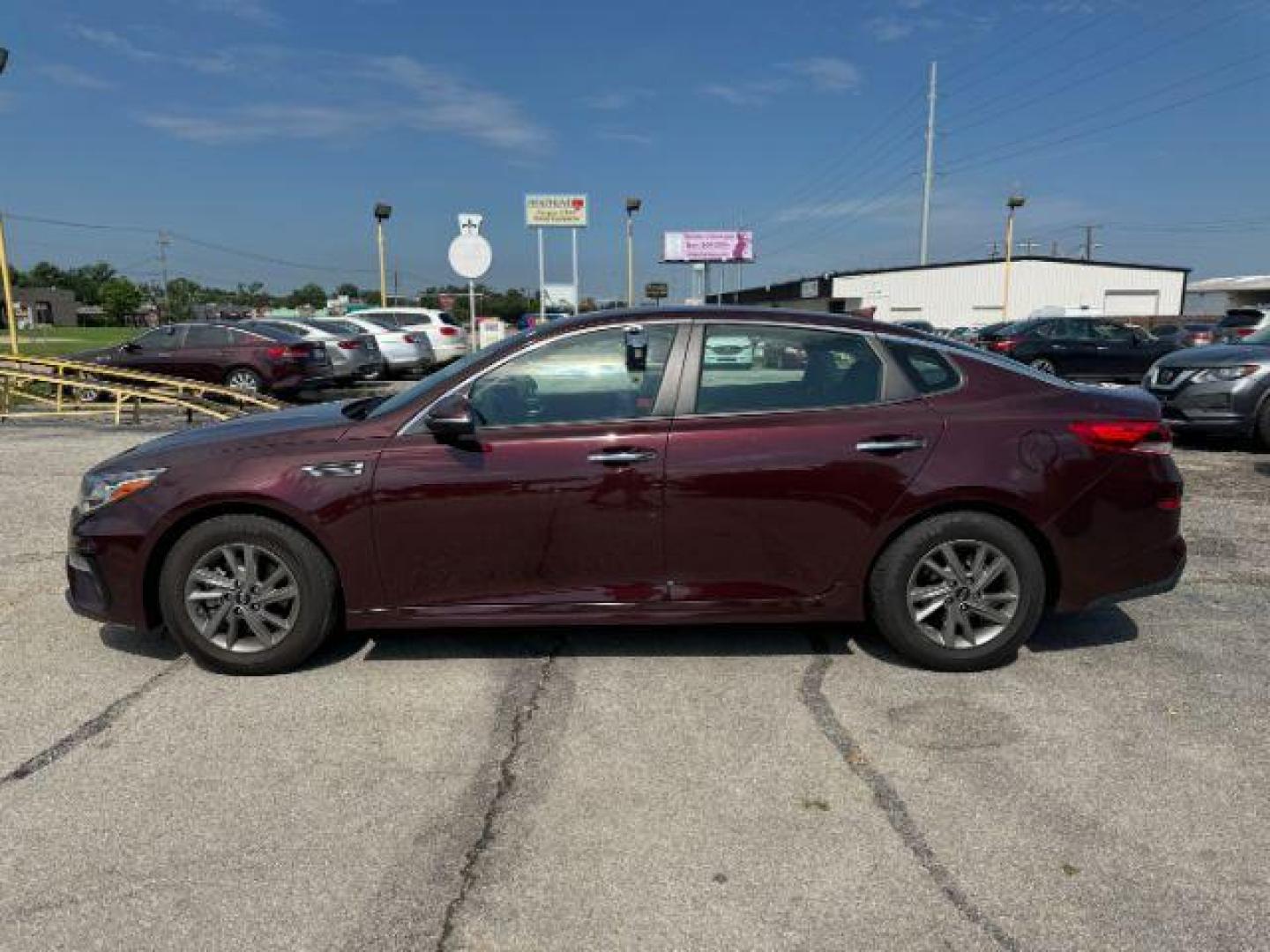 2020 PURPLE Kia Optima LX (5XXGT4L39LG) with an 2.4L L4 DOHC 16V engine, 6-Speed Automatic transmission, located at 2715 W Pioneer Pkwy, Arlington, TX, 76013, (817) 265-9009, 32.710262, -97.153236 - Photo#1