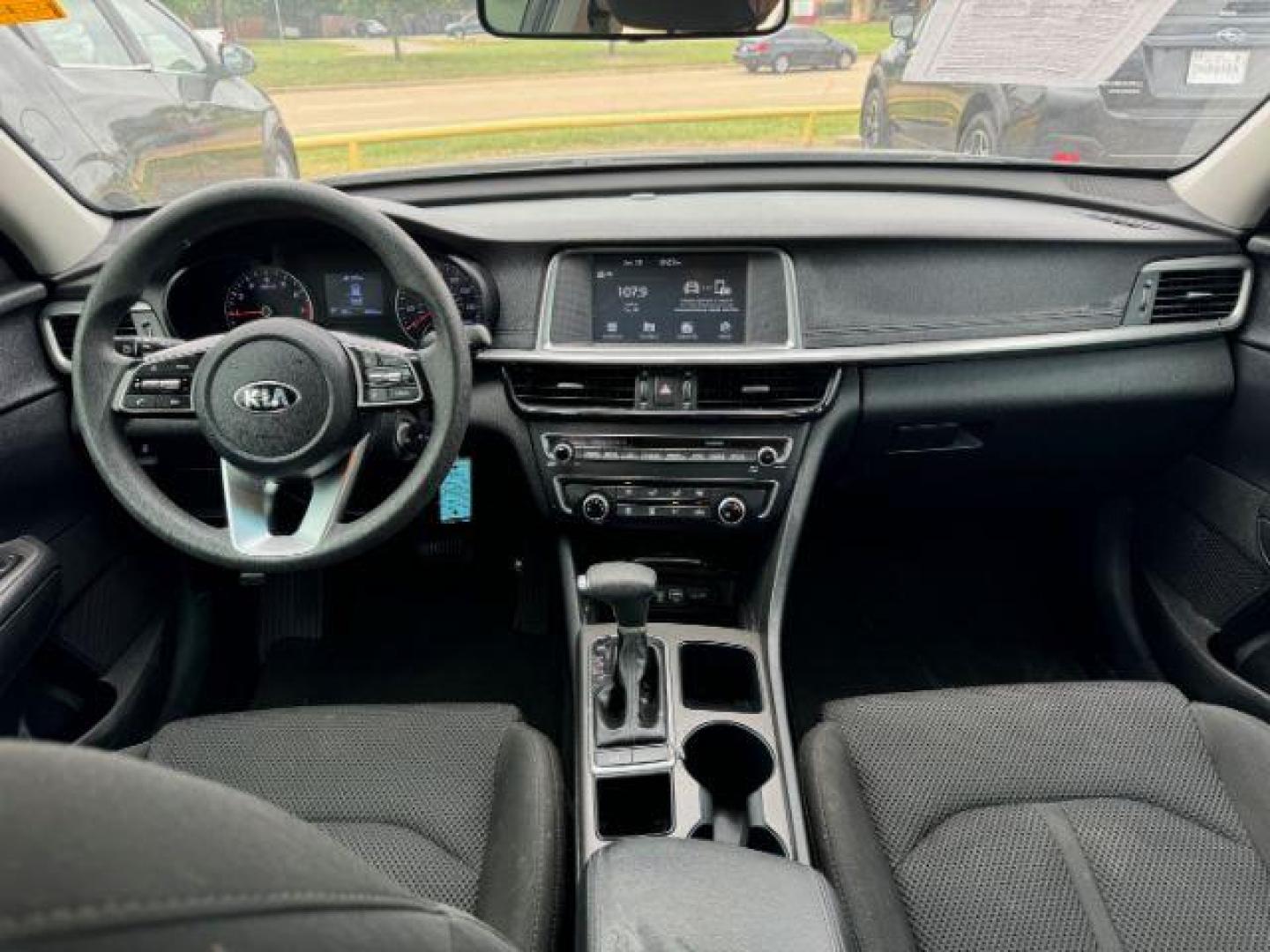 2019 BLACK Kia Optima LX (5XXGT4L37KG) with an 2.4L L4 DOHC 16V engine, 6-Speed Automatic transmission, located at 2715 W Pioneer Pkwy, Arlington, TX, 76013, (817) 265-9009, 32.710262, -97.153236 - Photo#12