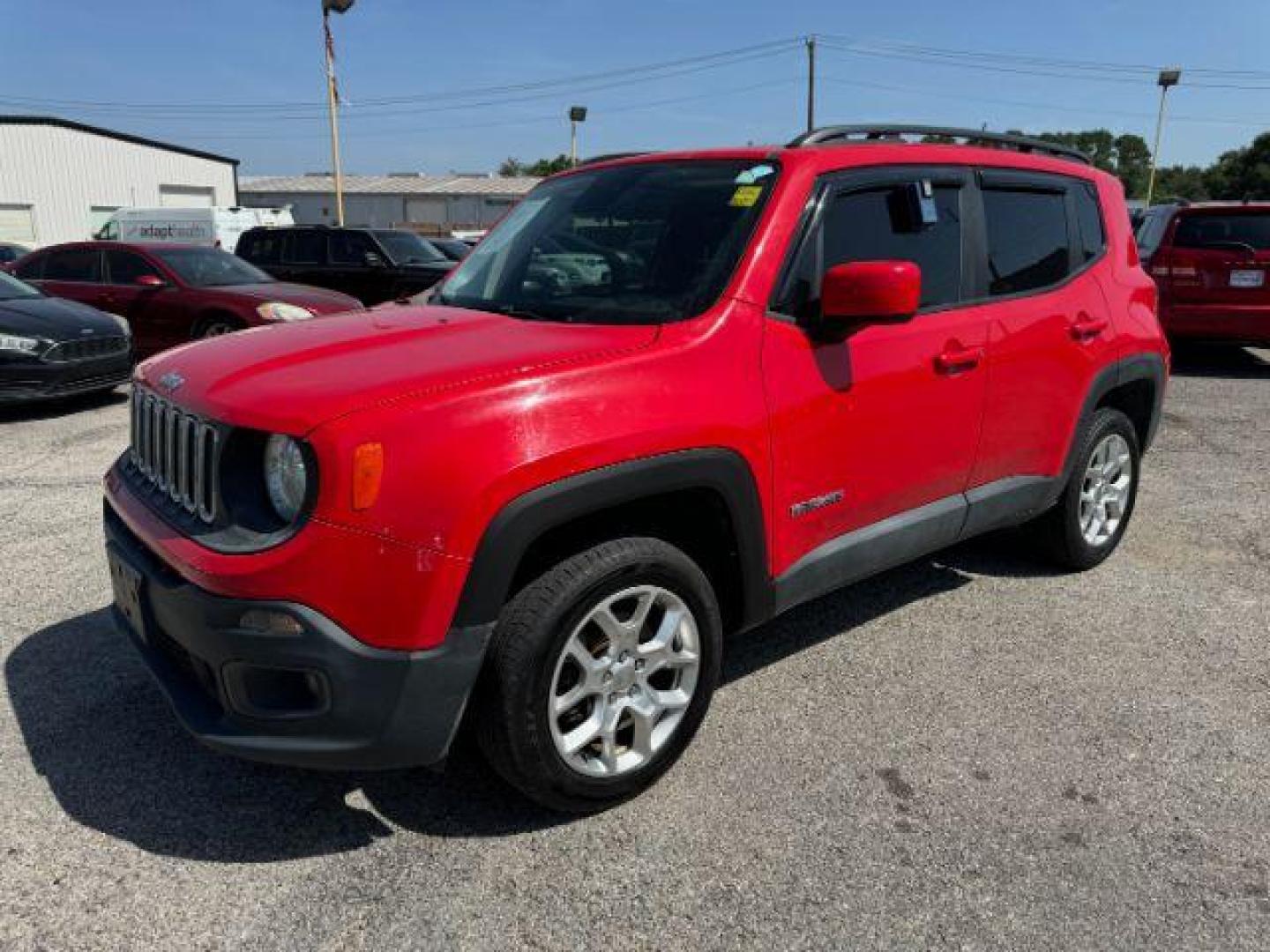 2016 RED Jeep Renegade LL (ZACCJBBT1GP) with an 2.4L L4 DOHC 16V engine, 6-Speed Manual transmission, located at 2715 W Pioneer Pkwy, Arlington, TX, 76013, (817) 265-9009, 32.710262, -97.153236 - Photo#3