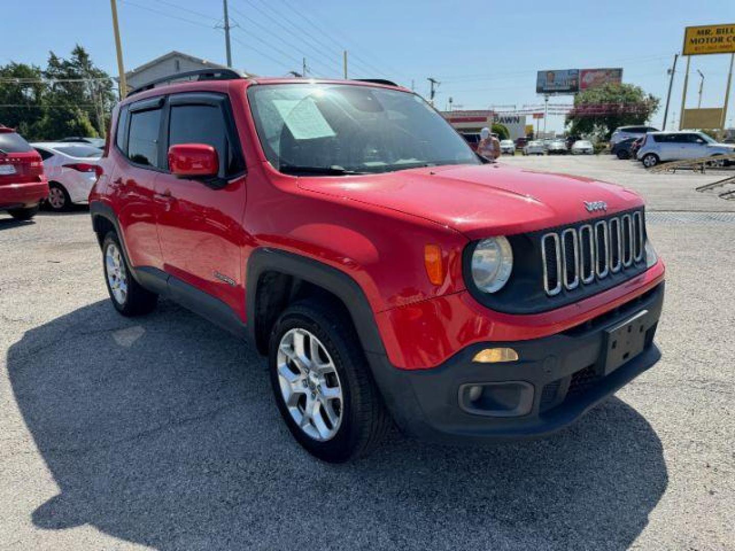 2016 RED Jeep Renegade LL (ZACCJBBT1GP) with an 2.4L L4 DOHC 16V engine, 6-Speed Manual transmission, located at 2715 W Pioneer Pkwy, Arlington, TX, 76013, (817) 265-9009, 32.710262, -97.153236 - Photo#5