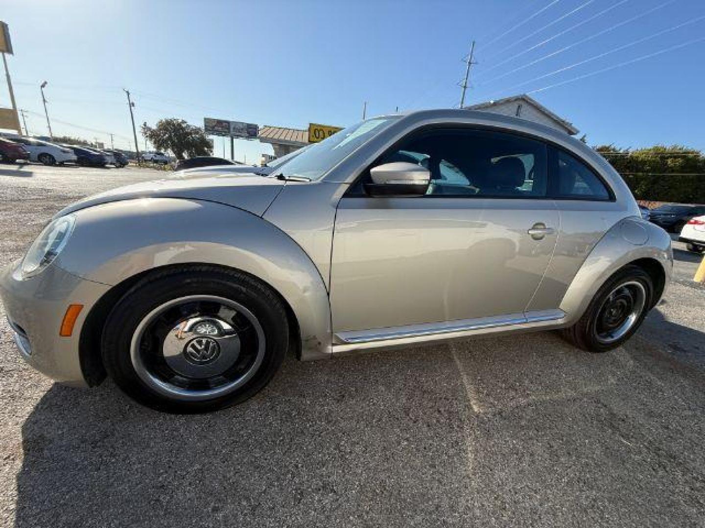 2012 TAN Volkswagen Beetle 2.5L (3VWJX7AT1CM) with an 2.5L L5 DOHC 20V engine, located at 2715 W Pioneer Pkwy, Arlington, TX, 76013, (817) 265-9009, 32.710262, -97.153236 - Photo#1