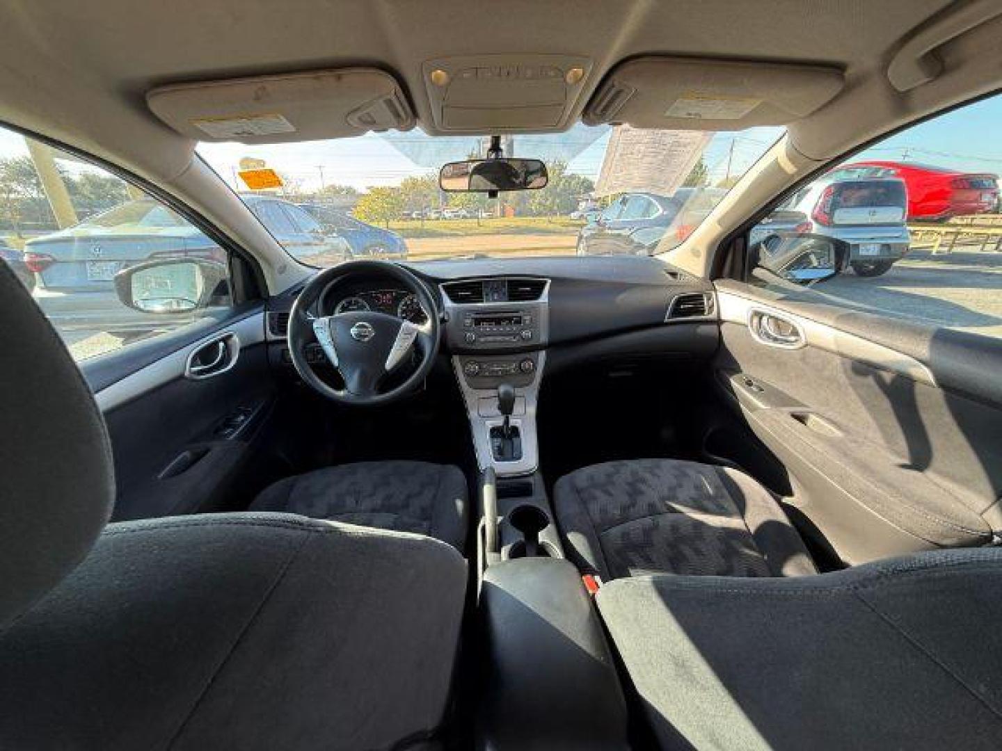 2013 BLACK Nissan Sentra SV (3N1AB7AP4DL) with an 1.8L L4 SFI DOHC 16V engine, Continuously Variable Transmission transmission, located at 2715 W Pioneer Pkwy, Arlington, TX, 76013, (817) 265-9009, 32.710262, -97.153236 - Photo#13