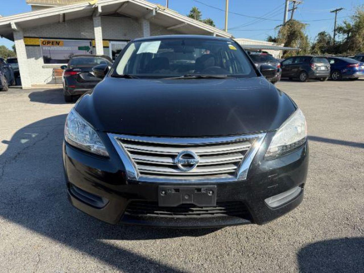 2013 BLACK Nissan Sentra SV (3N1AB7AP4DL) with an 1.8L L4 SFI DOHC 16V engine, Continuously Variable Transmission transmission, located at 2715 W Pioneer Pkwy, Arlington, TX, 76013, (817) 265-9009, 32.710262, -97.153236 - Photo#4