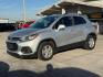 2018 SILVER Chevrolet Trax LT FWD (KL7CJLSB9JB) with an 1.4L L4 DOHC 16V engine, 6-Speed Automatic transmission, located at 2715 W Pioneer Pkwy, Arlington, TX, 76013, (817) 265-9009, 32.710262, -97.153236 - Photo#3