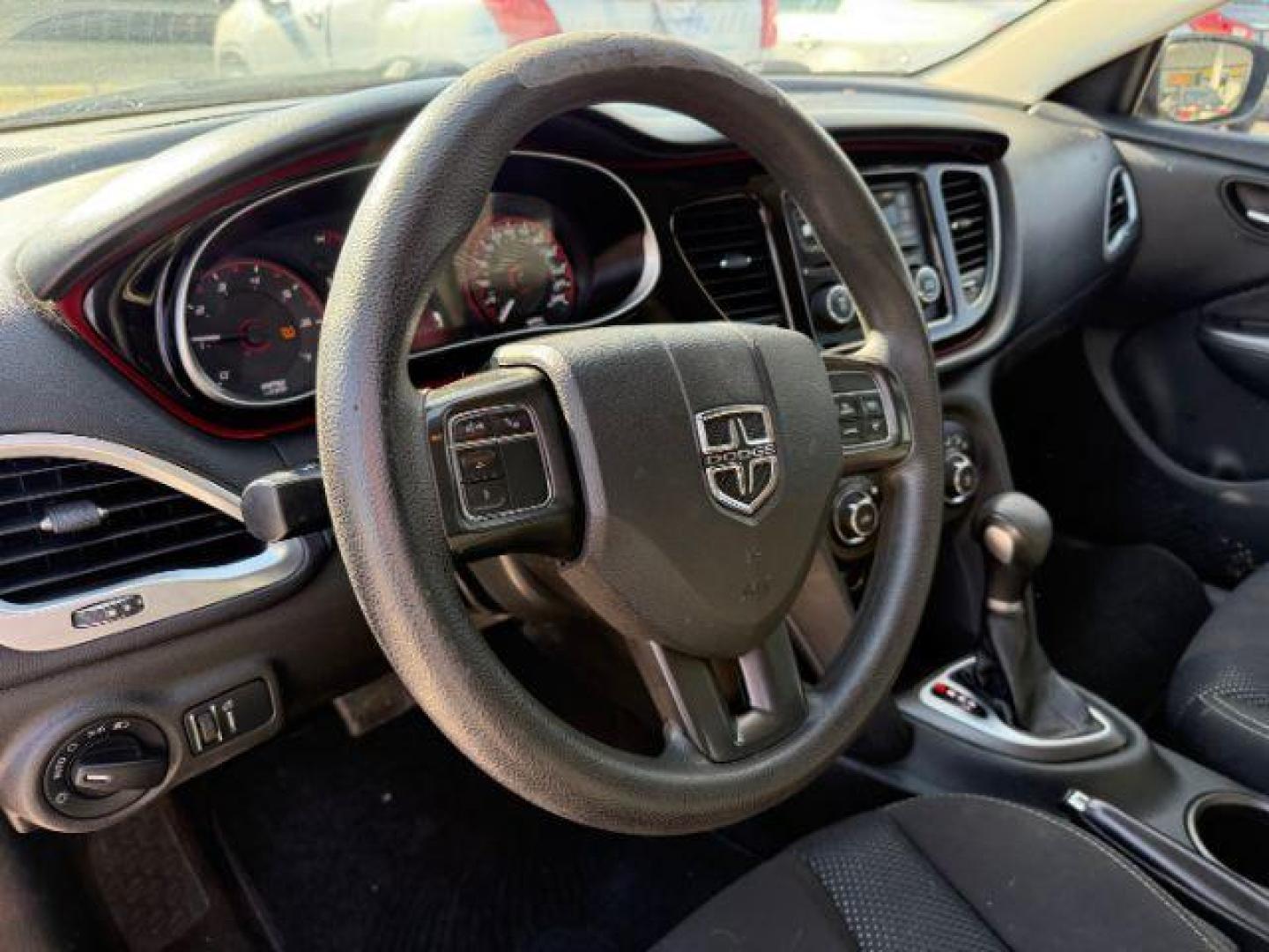 2015 BLACK Dodge Dart SXT (1C3CDFBB5FD) with an 2.4L L4 DOHC 16V engine, located at 2715 W Pioneer Pkwy, Arlington, TX, 76013, (817) 265-9009, 32.710262, -97.153236 - Photo#15