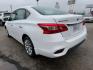 2019 WHITE Nissan Sentra S CVT (3N1AB7AP5KY) with an 1.8L L4 SFI DOHC 16V engine, Continuously Variable Transmission transmission, located at 2715 W Pioneer Pkwy, Arlington, TX, 76013, (817) 265-9009, 32.710262, -97.153236 - Photo#9