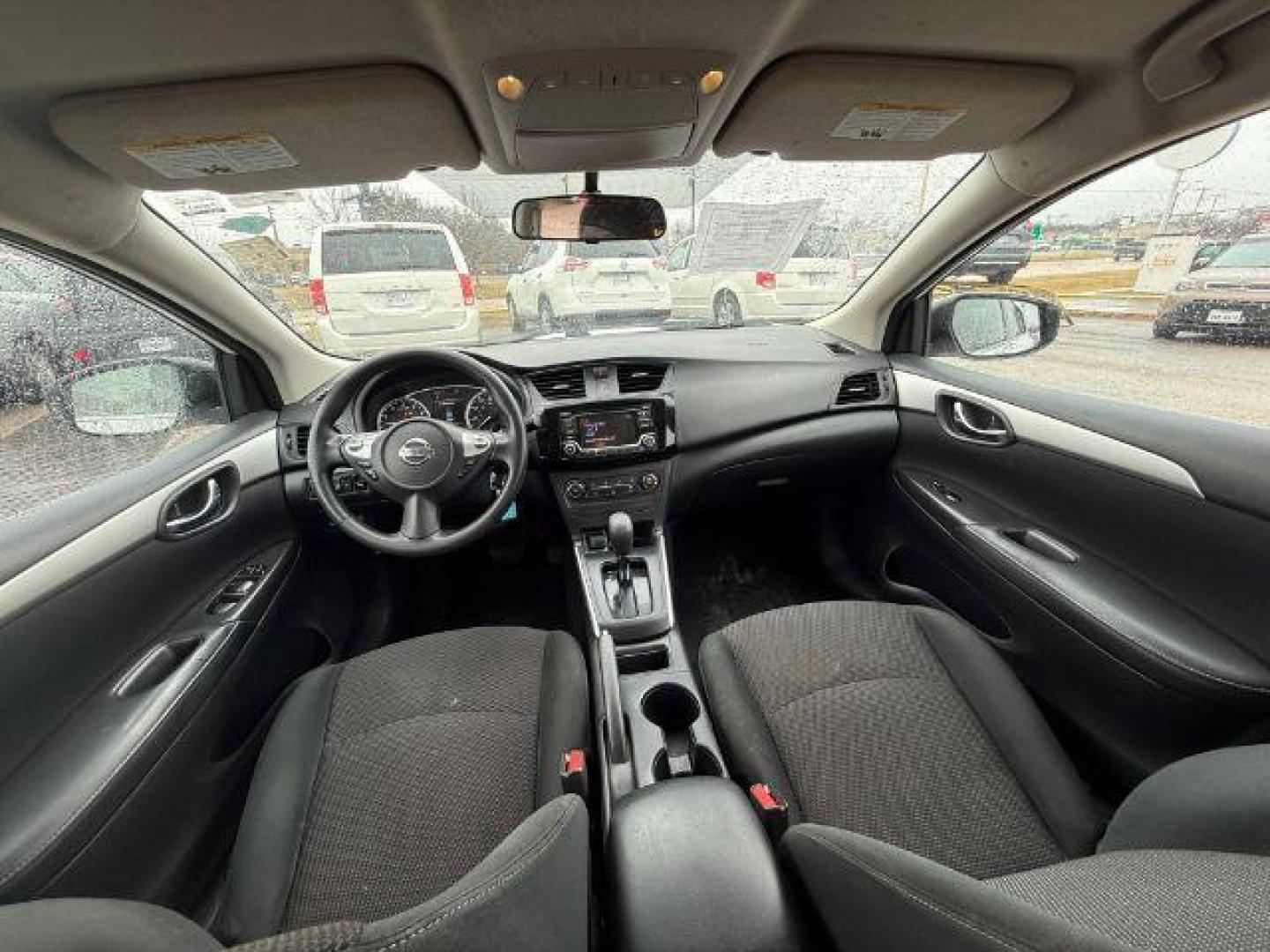 2019 WHITE Nissan Sentra S CVT (3N1AB7AP5KY) with an 1.8L L4 SFI DOHC 16V engine, Continuously Variable Transmission transmission, located at 2715 W Pioneer Pkwy, Arlington, TX, 76013, (817) 265-9009, 32.710262, -97.153236 - Photo#13