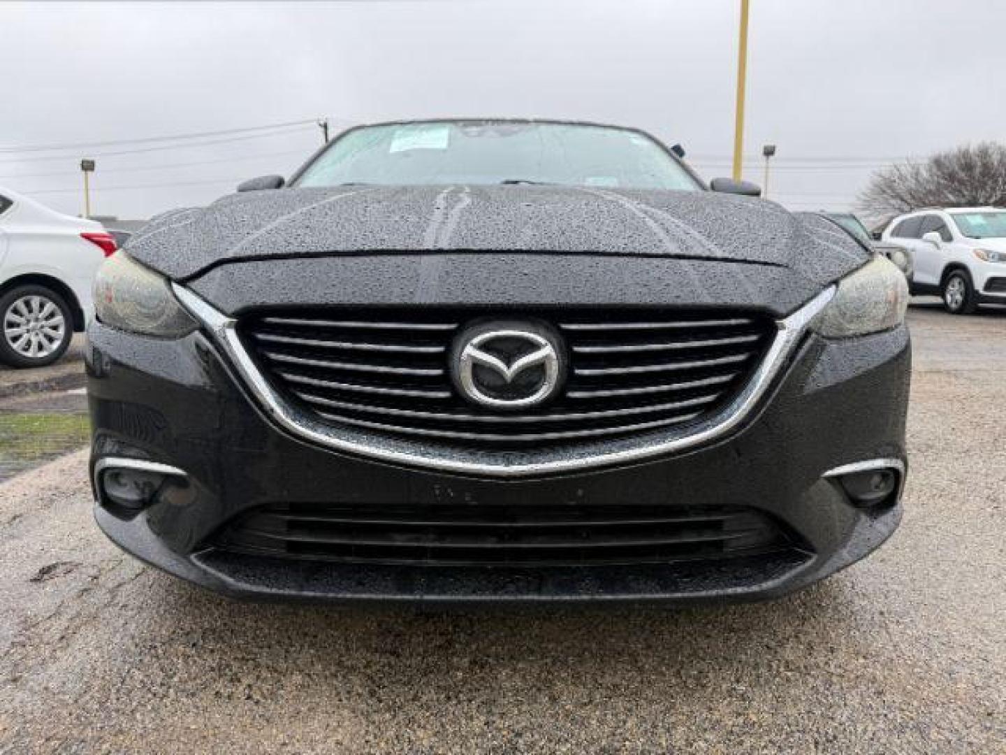 2016 BLACK Mazda Mazda6 i Grand Touring (JM1GJ1W52G1) with an 2.5L L4 DOHC 16V engine, 6-Speed Automatic transmission, located at 2715 W Pioneer Pkwy, Arlington, TX, 76013, (817) 265-9009, 32.710262, -97.153236 - Photo#4