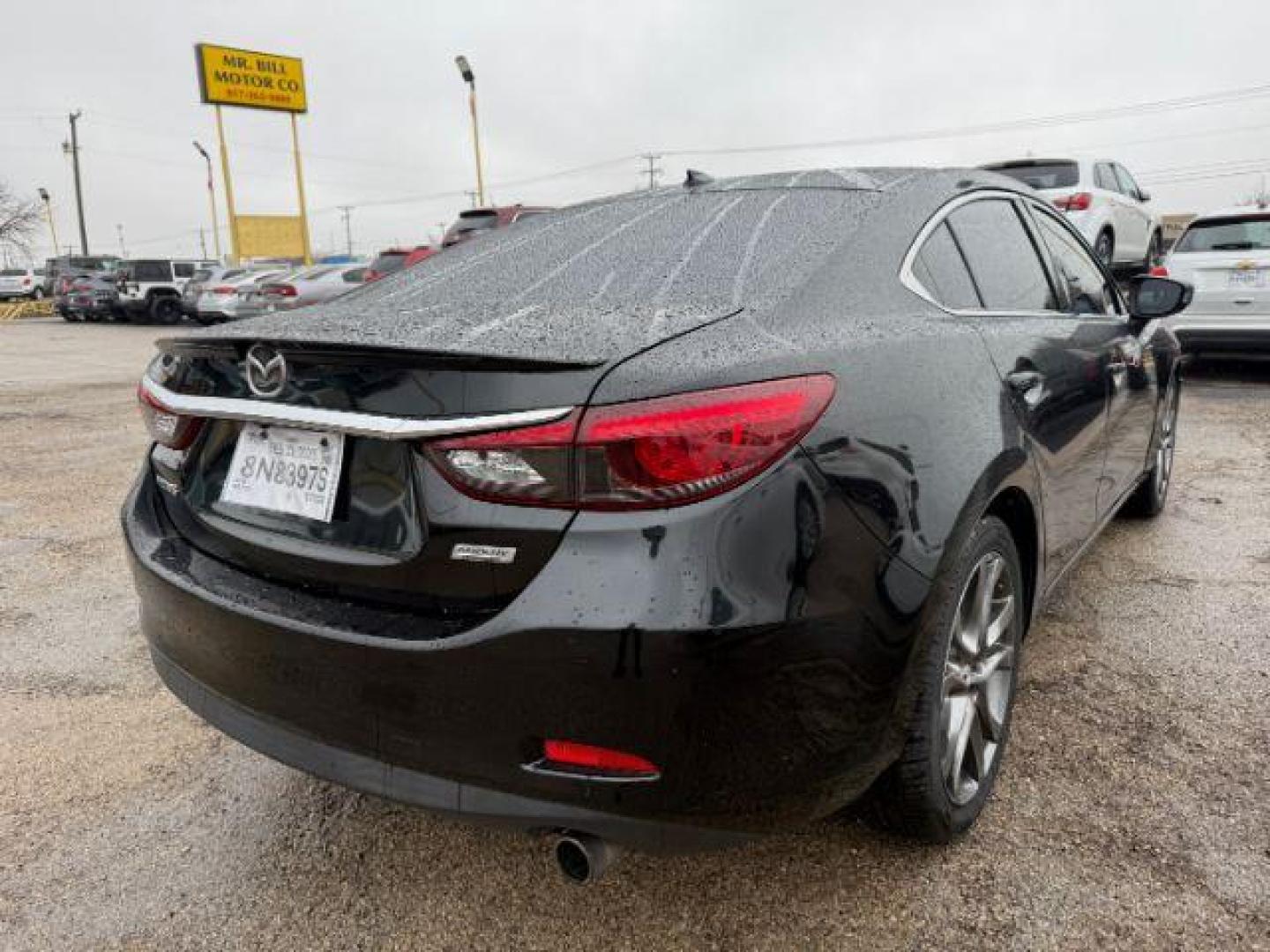 2016 BLACK Mazda Mazda6 i Grand Touring (JM1GJ1W52G1) with an 2.5L L4 DOHC 16V engine, 6-Speed Automatic transmission, located at 2715 W Pioneer Pkwy, Arlington, TX, 76013, (817) 265-9009, 32.710262, -97.153236 - Photo#6