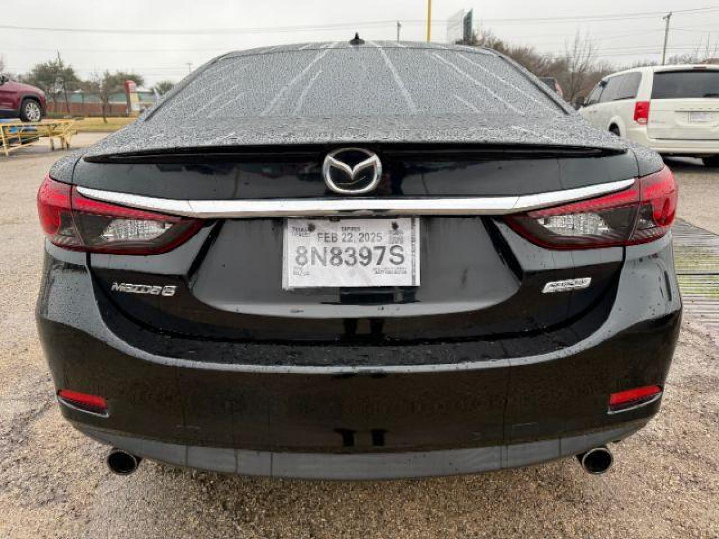 2016 BLACK Mazda Mazda6 i Grand Touring (JM1GJ1W52G1) with an 2.5L L4 DOHC 16V engine, 6-Speed Automatic transmission, located at 2715 W Pioneer Pkwy, Arlington, TX, 76013, (817) 265-9009, 32.710262, -97.153236 - Photo#7