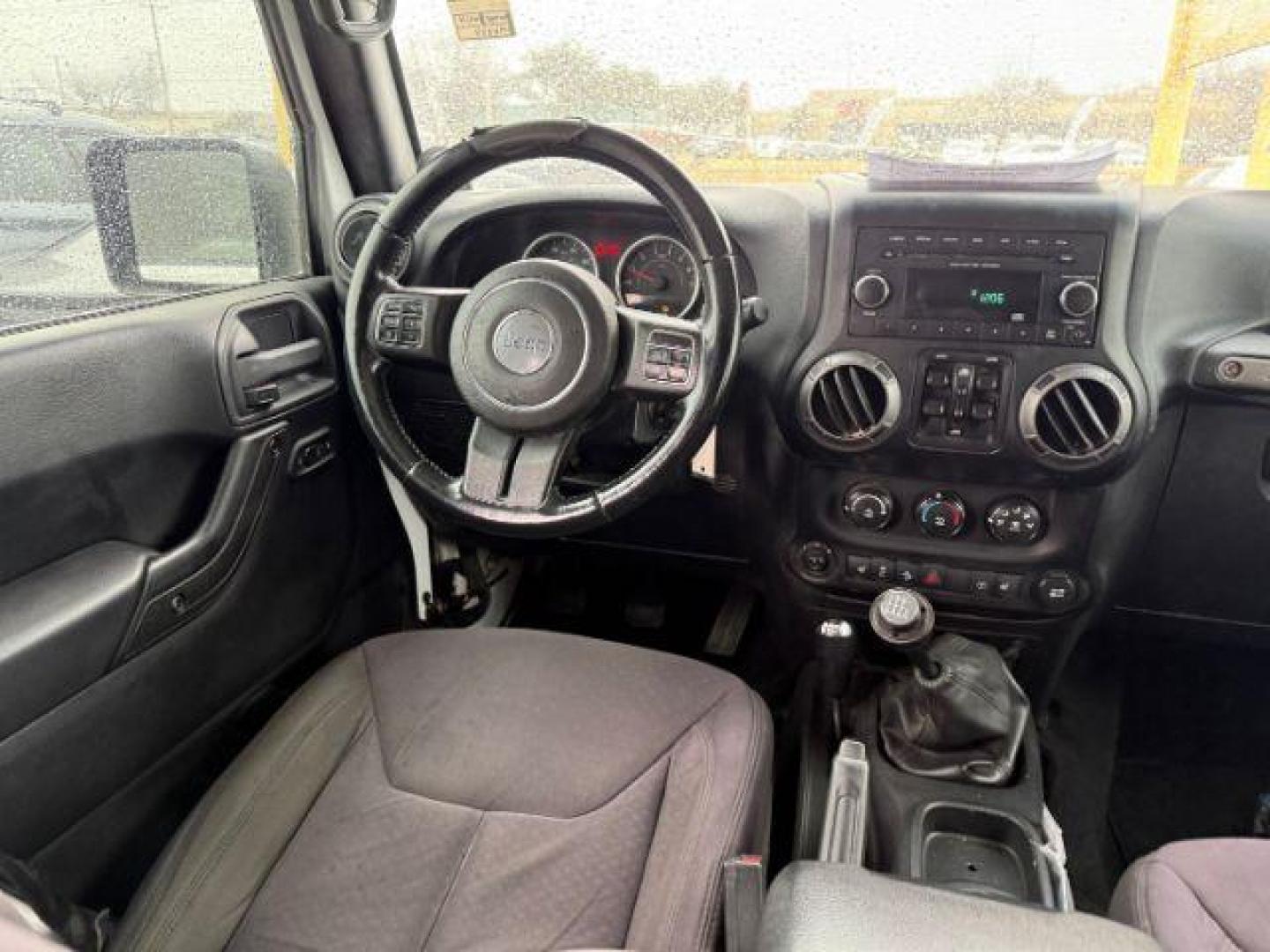 2013 WHITE Jeep Wrangler Unlimited Sport 4WD (1C4BJWDG0DL) with an 3.6L V6 DOHC 24V FFV engine, located at 2715 W Pioneer Pkwy, Arlington, TX, 76013, (817) 265-9009, 32.710262, -97.153236 - Photo#13