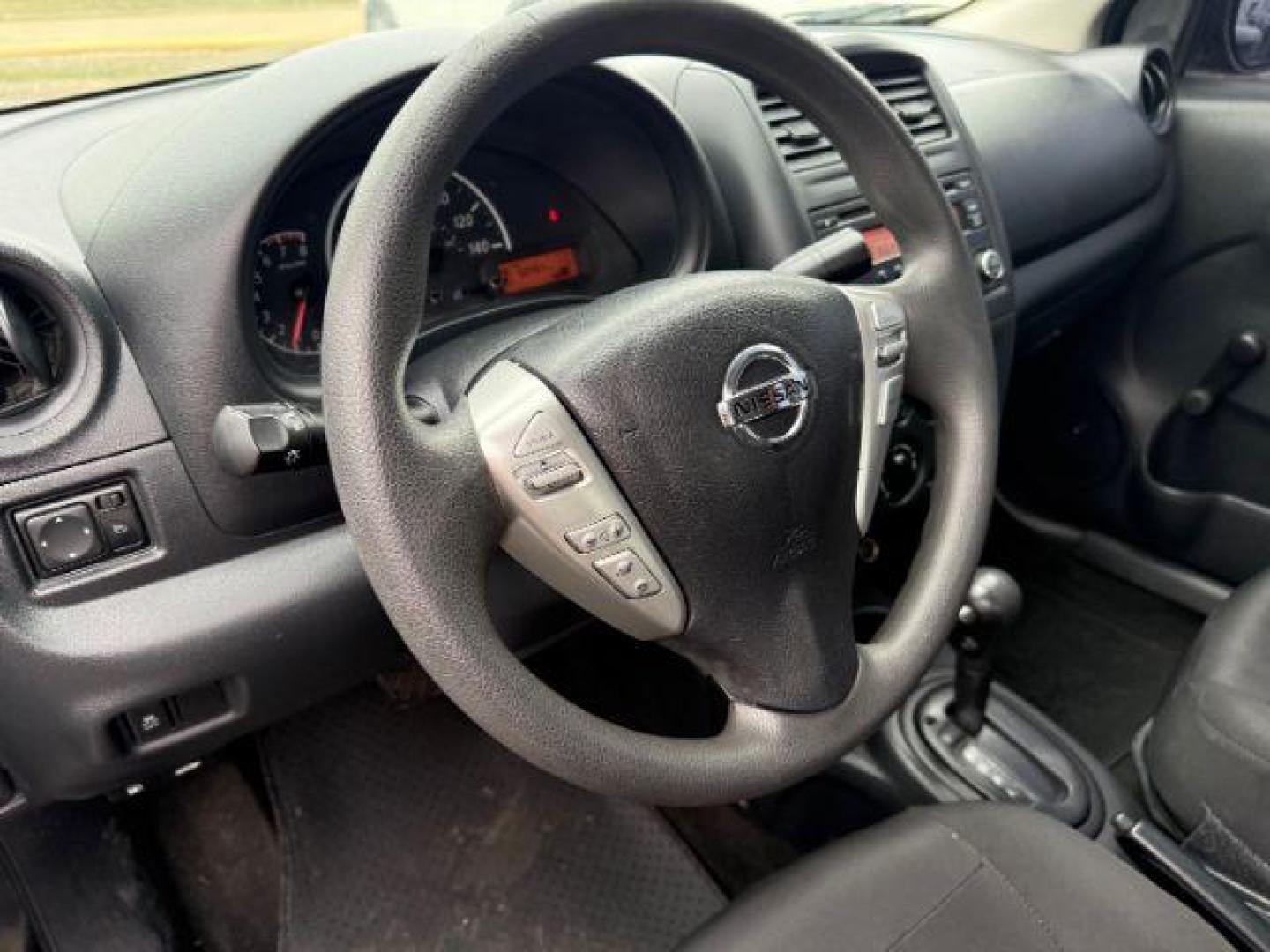 2017 BLACK Nissan Versa 1.6 S 4A (3N1CN7AP6HL) with an 1.6L L4 DOHC 16V engine, 4-Speed Automatic transmission, located at 2715 W Pioneer Pkwy, Arlington, TX, 76013, (817) 265-9009, 32.710262, -97.153236 - Photo#15