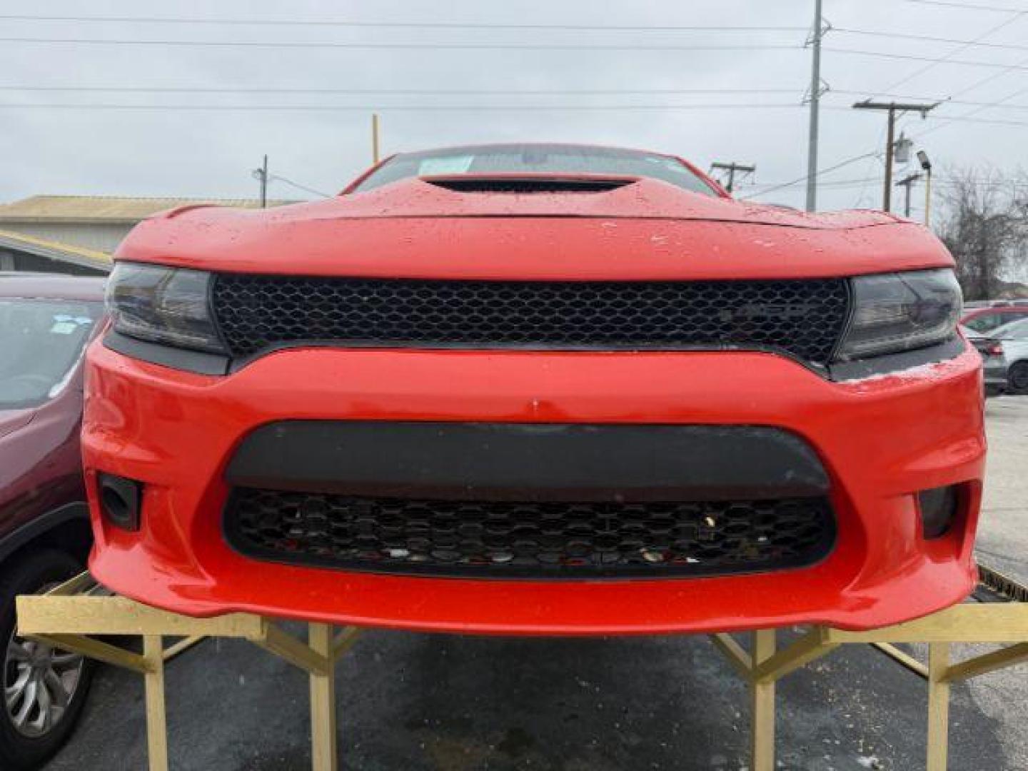 2018 ORANGE Dodge Charger SXT Plus (2C3CDXHG3JH) with an 3.6L V6 DOHC 24V engine, 8-Speed Automatic transmission, located at 2715 W Pioneer Pkwy, Arlington, TX, 76013, (817) 265-9009, 32.710262, -97.153236 - Photo#3