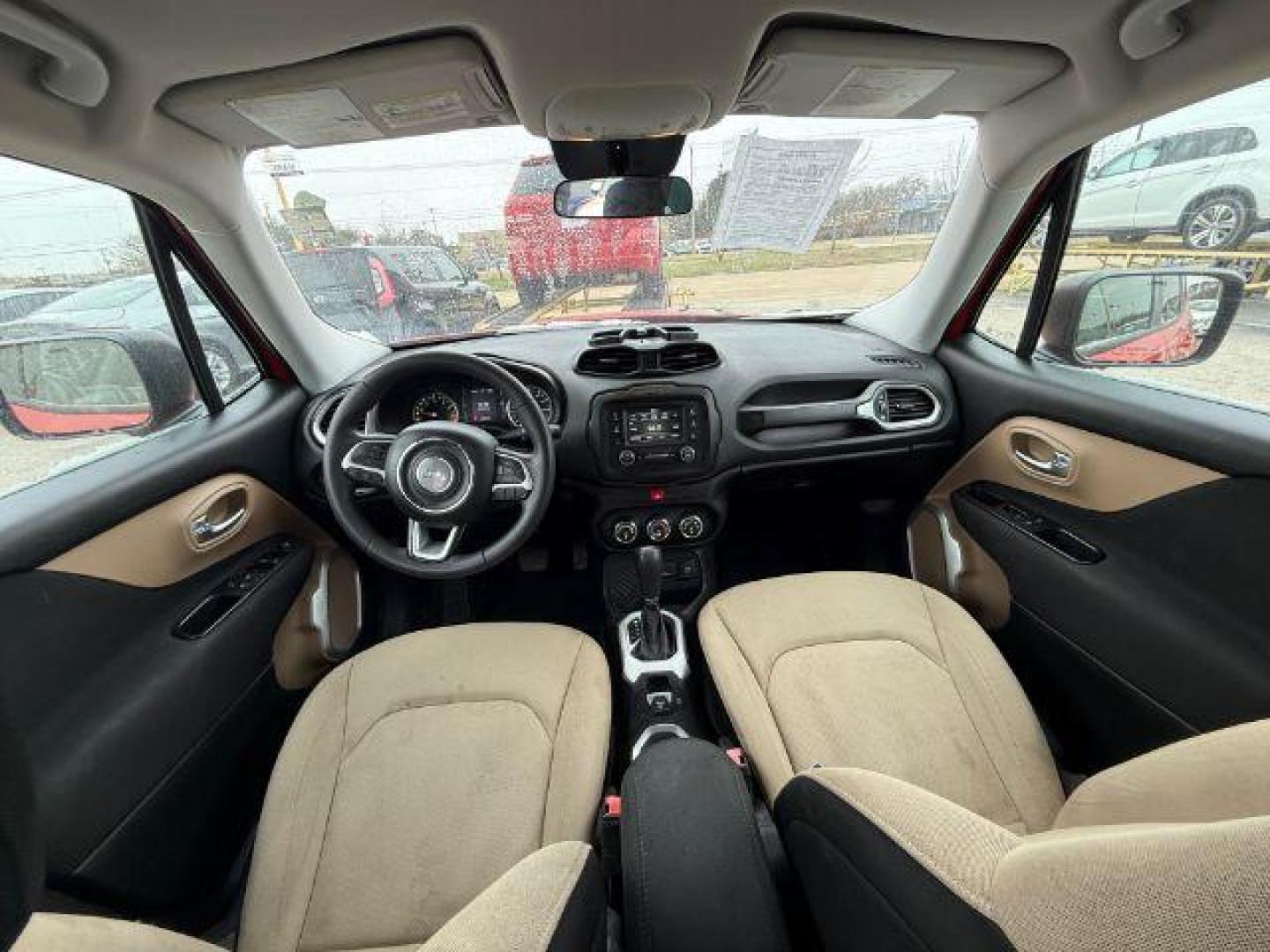 2017 RED Jeep Renegade Sport FWD (ZACCJAAB8HP) with an 2.4L L4 DOHC 16V engine, 6-Speed Manual transmission, located at 2715 W Pioneer Pkwy, Arlington, TX, 76013, (817) 265-9009, 32.710262, -97.153236 - Photo#13