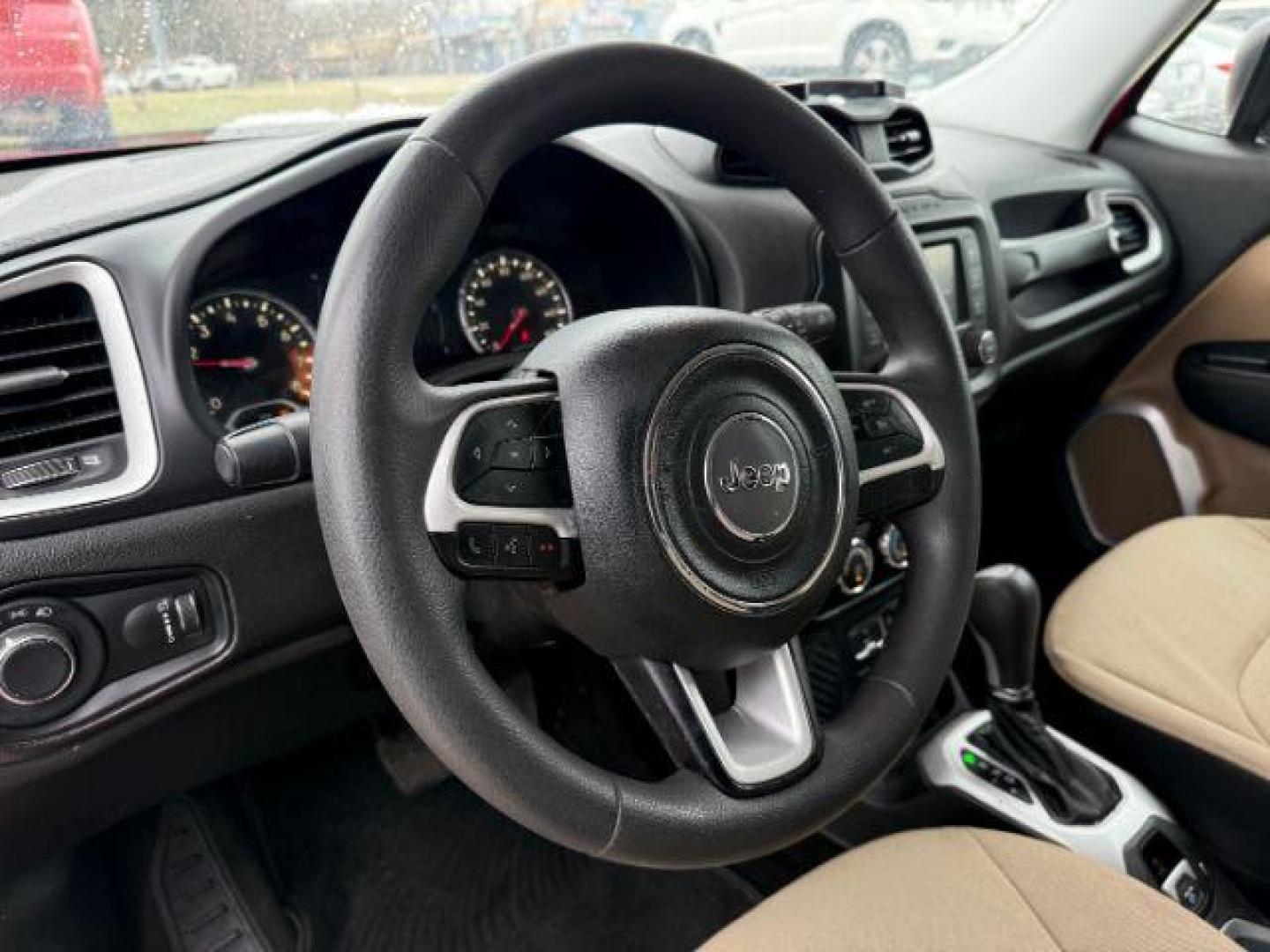 2017 RED Jeep Renegade Sport FWD (ZACCJAAB8HP) with an 2.4L L4 DOHC 16V engine, 6-Speed Manual transmission, located at 2715 W Pioneer Pkwy, Arlington, TX, 76013, (817) 265-9009, 32.710262, -97.153236 - Photo#15