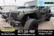 2008 GREEN Jeep Wrangler Unlimited Rubicon (1J8GA69178L) with an 3.8L V6 OHV 12V engine, located at 2715 W Pioneer Pkwy, Arlington, TX, 76013, (817) 265-9009, 32.710262, -97.153236 - Photo#0